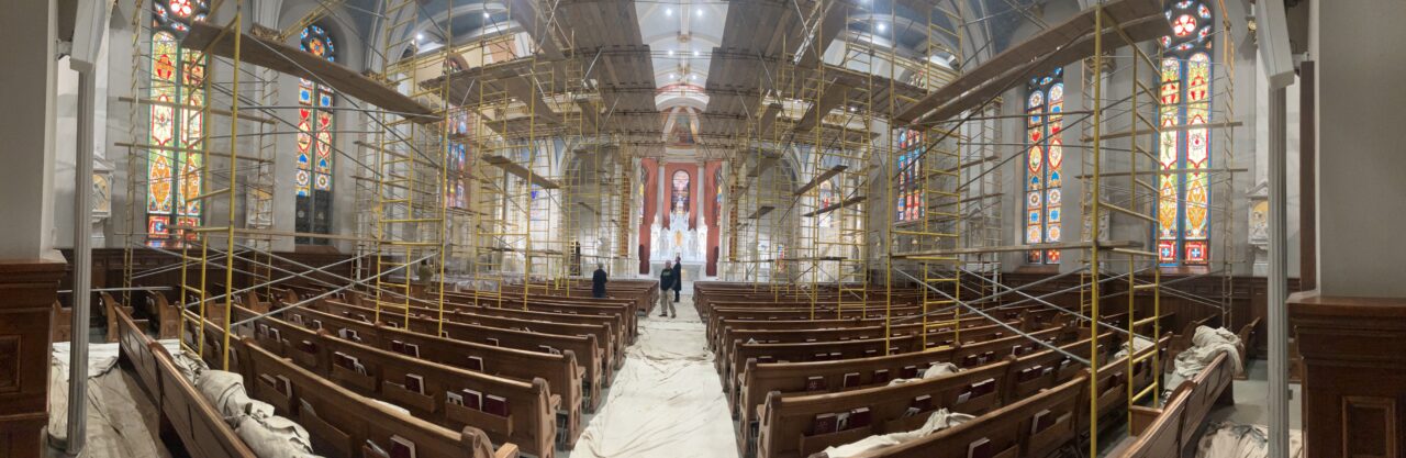 Annunciation Church Interior Painting & Restoration Project 2026
